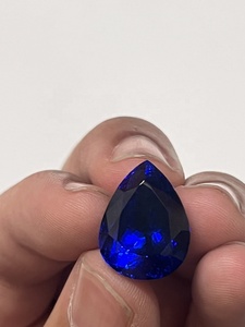 ชุดลูกแพร์ Tanzanite ธรรมชาติ,ชุดคู่สีรอยัลบลู44.00กะรัตพลอยหลวมโดย Sadiya International - Product Image 2