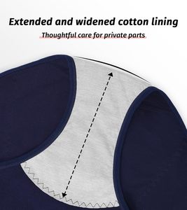 Ropa Interior Menstrual para Mujer de Uso Diario, Resistente a Fugas, con Núcleo Absorbente, Tejido Transpirable, Suave, Elástico y Seguro, Reutilizable - Product Image 3