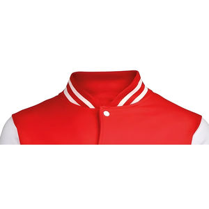 Veste universitaire en laine Melton personnalisée pour homme, avec coque en nylon/coton, coupe-vent, écologique, impression de logo personnalisable - Product Image 2