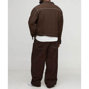 Chaqueta Vaquera de la Mejor Calidad para Hombre, Abrigo de Mezclilla a la Moda, Proveedor Mayorista - Product Image 6