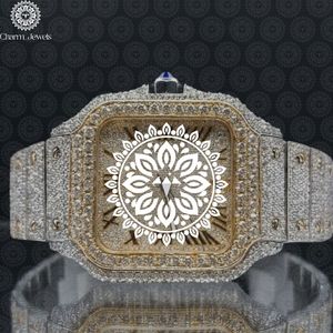 Charm_Jewels Luxury Stainless Steel Rectangle <b>Mechanical</b> <b>Watch</b> 38mm Analog Sapphire Crystal Folding Clasp Women - Product Image 1