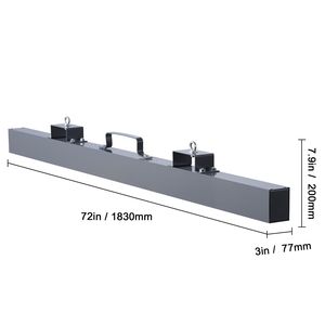Attrezzo Magnetico Industriale in Acciaio da 105 libbre per Carrelli Elevatori con Funzione di Raccolta e Tipo di Aggancio a Chiodo - Product Image 6