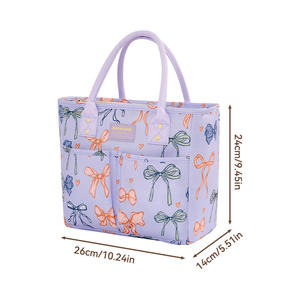 Bolsa Térmica para Almuerzo con Diseño Elegante para Mujer, Bolsa Refrigerante Portátil para Oficina, Picnic y Comidas al Aire Libre - Product Image 5