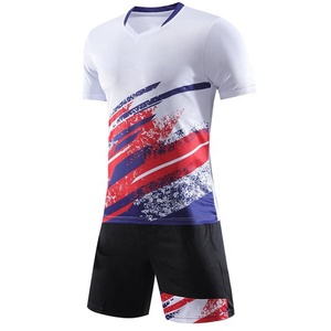 Uniforme Deportivo de Tenis Unisex, Venta Caliente, Impresión Digital Personalizada, Secado Rápido, Transpirable, Manga Corta, Precio Económico - Product Image 4