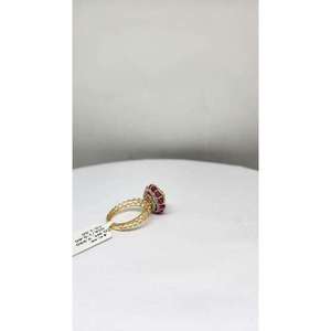 Latest 14K Solid Gold Natural Rhodium Plated <b>Net</b> 3.53g Luxury IGI Filled Small Diamond Ring Women SI H 0.8ct Fancy <b>Light</b> 1.5ct - Product Image 1
