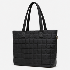 Sac fourre-tout à bandoulière rembourré en cuir véritable de style vintage pour femme, grande capacité, résistant à l'eau, sac à main de travail pour ordinateur portable, très demandé - Product Image 4