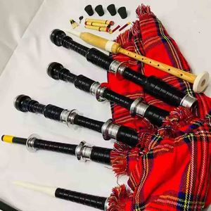 Great Highland Scottish Bagpipes with Cover Nickel Silver Mounts Durable Professional Quality Scottish Beautiful High Bagpipes - Product Image 4