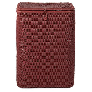 Cesta de Almacenamiento de Mimbre de Colores con Tapa, Estilo Vintage, Organizador de Mimbre, Artesanía Vietnamita, Cesta Decorativa, Diseño Personalizado, Proveedor OEM ODM - Product Image 5