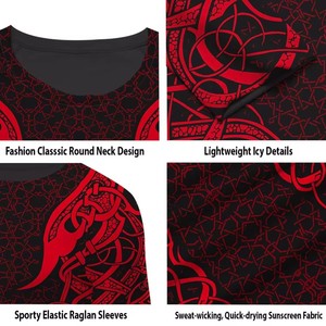 2025 High Quality Branded Custom Logo MMA Fitness Rash Guard Shirts Printed Long Sleeve for Adults <b>Boys</b> - Product Image 5