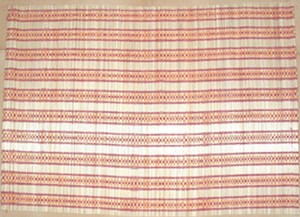 Modern Rectangle Fabric <b>Table</b> <b>Mats</b> With Geometric Pattern And Stripe Design Non Slip Placemats For Dining - Product Image 3