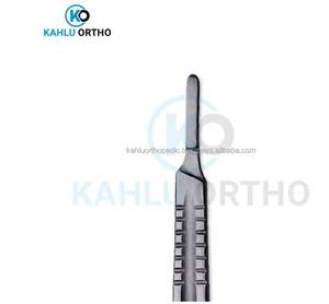 10 poignées de scalpel n°3/n°4/n°7 en acier inoxydable pour instruments chirurgicaux par KAHLU ORTHOPEDIC - Product Image 5