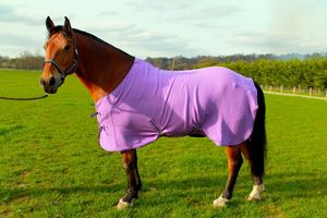 NEW HORSE SHOW TRAVEL FLEECE <b>RUG</b> 3'6-7'0 Stable Cooler Choice of Color - Product Image 1