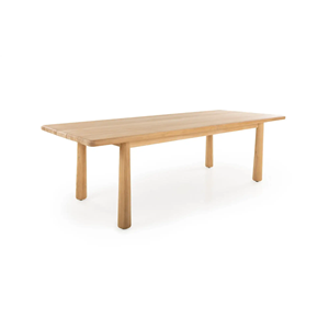Conjunto de Comedor para Exteriores Bahama A de Madera de Teca con Sillas de Ratán, Muebles de Jardín Contemporáneos para Uso Junto a la Piscina - Product Image 6