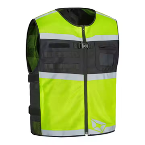 Gilet de sécurité réfléchissant imperméable OEM ODM avec éclairage LED pour usage industriel et de construction, logo personnalisé - Product Image 4