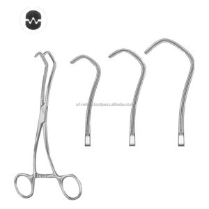 คีมจับกระดูกหัวใจและหลอดเลือดคุณภาพสูง A-1 VERITAS Derra-DeBakey สำหรับการผ่าตัด ทำจากเหล็กกล้าไร้สนิม |   ที่จับเข็ม - Product Image 1