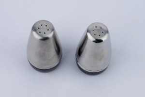 Salière et poivrière en métal argenté, accessoire élégant pour table à manger, parfait pour la maison et les restaurants, vente en gros depuis l'Inde - Product Image 6