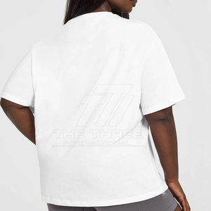 Camisetas Extra Grandes para Mujer, Ecológicas, 100% Algodón, de Alta Calidad, Prenda de Moda Destacada - Product Image 2