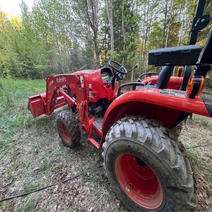 Tracteur compact Kubota L2502, tracteur agricole 4x4 avec pelle frontale pour ferme, tracteur utilitaire compact - Product Image 4