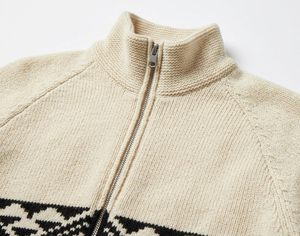 Sweat-shirt à capuche zippé en molleton épais 400 g/m² avec tissu polaire tricoté haute densité pour homme, sweat à capuche zippé double fermeture éclair - Product Image 6