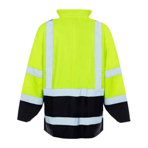 Direct Factory Supply Winter Work Wear Safety Jacket with Breathable Polyester and Nylon <b>Material</b> Customizable Logo - Product Image 4