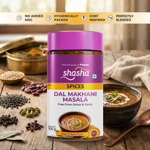 SHASHA Dal Makhani Masala 100g – Auténtica Mezcla de Especias Indias para Recetas Cremosas de Dal Makhani y Lentejas Punjabi - Product Image 4