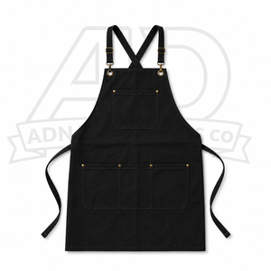 Custom Bib <b>Apron</b> Adjustable Chef <b>Kitchen</b> <b>Apron</b> Restaurant Cooking <b>Apron</b> Cotton Canvas Barista <b>Apron</b> with Custom Logo - Product Image 5