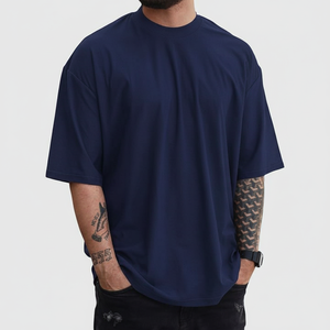 Camisetas Personalizadas Unisex de Manga Corta, Hombros Caídos, 100% Algodón, Cuello Redondo, Corte Regular, Talla Grande - Product Image 1