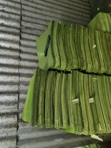 ใบกล้วยเขียวสดใหม่ 100% จากธรรมชาติ สำหรับห่ออาหารและทำอาหาร เป็นมิตรกับสิ่งแวดล้อม ใช้ได้หลากหลาย (ขนาดเล็ก/กลาง/ใหญ่) - Product Image 4