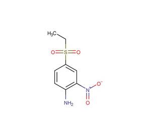 4-อะมิโน-3-ไนโตรฟีนิลอีทิลซัลโฟน CAS 23306-60-7 ความบริสุทธิ์ 85% ผงผลึกสีขาว สำหรับใช้ในห้องปฏิบัติการวิจัย สารอินเตอร์เมเดียท - Product Image 1