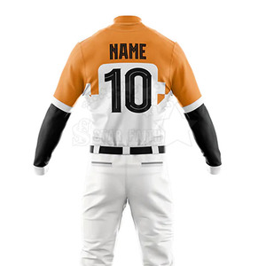 Uniforme de Béisbol de Poliéster de Alta Calidad, de Secado Rápido y Transpirable, con Diseño Nuevo, Servicio OEM Personalizable para Venta al Por Mayor - Product Image 5
