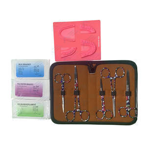 Kits d'instruments de formation de suture Kits de formation pour étudiants en médecine Kit de pratique de suture Outil de coussinet de suture Anatomie des soins infirmiers - Product Image 1