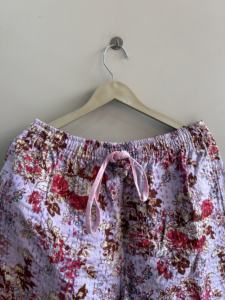 Nouveau pantalon de pyjama en coton Kantha imprimé fait main, confortable et relaxant pour homme et femme - Product Image 3