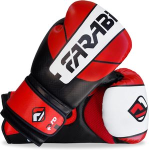 กระสอบทรายหนัง PU ยี่ห้อ Farabi Pro-Series ขนาด 10 ออนซ์ สำหรับฝึกซ้อมมวยไทย MMA คิกบ็อกซิ่ง - ทนทานกว่าเดิม - Product Image 4