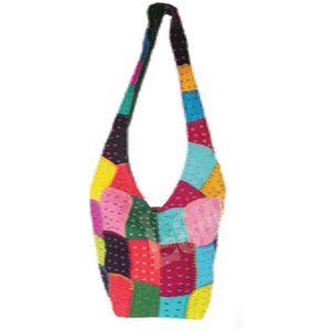 Bolso Étnico Zola Bordado Vintage, Bolso de Hombro Hecho a Mano Estilo Bohemio, Diseño Artesanal Tradicional, Duradero, Moda para el Día a Día - Product Image 3