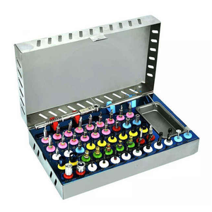 Kit d'implants dentaires universels personnalisés GSI-ZT-1006, dilatateurs osseux, forets coniques, ensemble de 50 pièces, manuel, certifié CE Classe II - Product Image 4