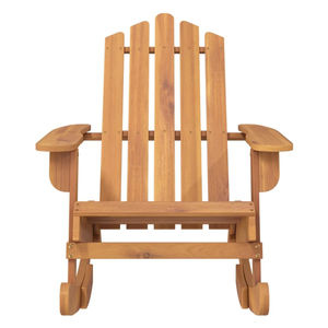 Silla de Jardín Resistente para Interiores y Exteriores, Muebles Modernos Minh Phuoc, Acacia OEM/ODM, Silla Mecedora Adirondack de Poliéster - Product Image 3