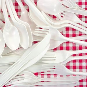 Cucharas de Plástico Blancas Desechables Premium, Paquete de 50, Clásicas, Resistentes, para Bodas y Cenas, Cucharas de Té de Plástico Clásicas y Duraderas - Product Image 2