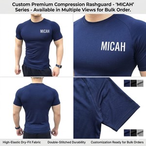Camiseta Deportiva de Alto Rendimiento para Hombre, Antibacteriana, Anti-UV, Ecológica, Transpirable, de Secado Rápido - Product Image 6