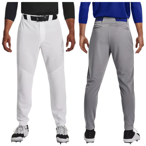 Pantalon de baseball à fermeture éclair style rétro unisexe, logo personnalisé, respirant, antibactérien, séchage rapide - Product Image 1