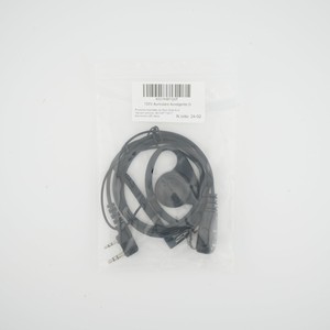 Warehouse Shift D-Ring <b>Radio</b> Headset, 2 Pin K-Plug Over-Ear Earpiece, Pressure-Free Comfort, PTT <b>Mic</b> - Product Image 2