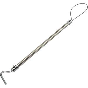 Outil de capture vétérinaire pour animaux, poteau de contrôle robuste en acier inoxydable pour bovins et taureaux (anneaux nasaux) - Product Image 4