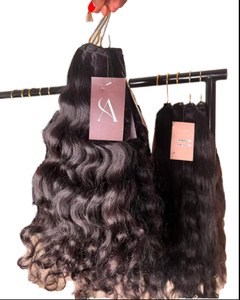 Paquete de Cabello Humano Remy 100% Sin Procesar, de un Solo Donante, Doble Trama, Ondulado Profundo, 12 Pulgadas - Product Image 6
