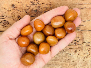 Aventurina Naranja, Forma Irregular, Cristal Tallado, Figura de Piedra Metafísica, Decoración del Hogar, Compra al por Mayor, Feng Shui, Gujarat - Product Image 6