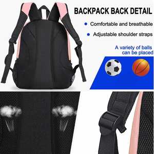 Sac à dos de basketball imperméable DANZY SPORTS avec porte-ballon en matériau durable, capacité de 30-40L, logo et taille personnalisables - Product Image 5