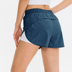 Shorts Deportivos para Mujer Wearpex, Transpirables, de Secado Rápido, 100% Poliéster, con Bolsillo Interior para Teléfono - Product Image 2