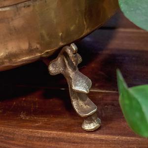 Jardinière ronde en métal avec support, pot de fleurs moderne pour plantes d'intérieur, jardin, balcon, support décoratif pour plantes - Product Image 5