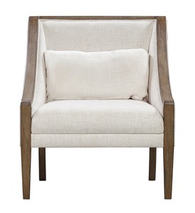 Silla de salón de ocio para una sola persona de estilo americano, Material de madera y tela para sala de estar, sofá a precio de fábrica - Product Image 2