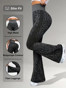 Premium Sublimated <b>Animal</b> <b>Pattern</b> Activewear | Breathable High-Stretch Workout Tights | Slim-Fit Athletic Sport Pants - Product Image 4