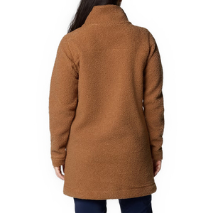 Manteau d'hiver mi-long classique pour homme à col montant boutonné en coton/fibre de bambou avec imprimé en relief en caoutchouc - Product Image 4