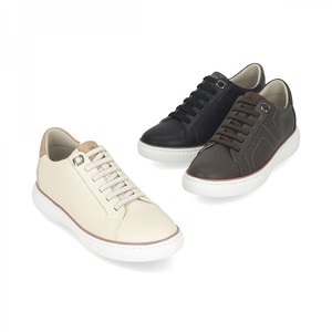 Zapatillas Deportivas ELCANTO ELCANM160 para Hombre, de Piel Vacuna con Costuras, Estilo Caminata, 4 cm - Product Image 1